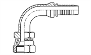 Two Piece Hose Fittings for Braided Hose - 29691