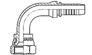 Two Piece Hose Fittings for Spiral Hose - 26792